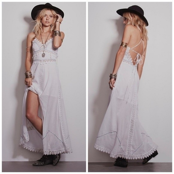 Free People Dresses & Skirts - Stunning Free People Paperwhites Maxi